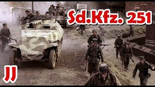 SdKfz 251 German HalfTrack  In The Movies [upl. by La Verne845]