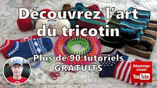 Présentation de la chaîne Tricot rapide  René Bélanger [upl. by Pinzler]