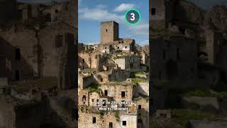 The Largest Abandoned Cities on Earth Craco Italy Shorts [upl. by Janith139]