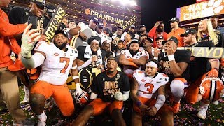 Clemson Tigers 201819 National Championship Season Highlights [upl. by Yeneffit]