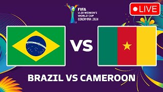 BRAZIL VS CAMEROON FIFA U20 Womens World Cup 2024 Round of 16 Preview Predictions amp Head to head [upl. by Ellenar921]