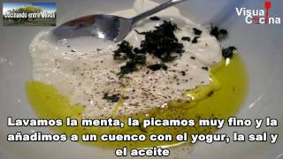 sopa fria de pepino con yogur [upl. by Jankey]