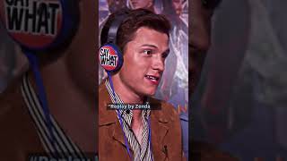 the way tom holland looks at zendaya 💑 tomholland zendaya spiderman spidermannowayhome shorts [upl. by Chantalle]