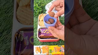 Friday🥰🥰 lunch box big chocolate🍫🍫 lunch box kids school tifin box shorts shortsvideo [upl. by Ygiaf648]