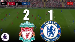 First Half  Liverpool 2  1 Chelsea I EPL 202425 I Highlights and Goals [upl. by Anor]