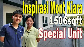 【完整讲解】Inspirasi Mont Kiara 1506sqft  满家乐全新公寓  特别户型 广东话介绍 [upl. by Lazos]