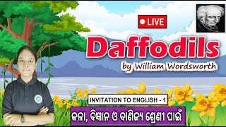 Daffodils  In Odia  2 2nd Year English  Invitation To English 1  CHSE Odisha  Science  Arts [upl. by Corb]