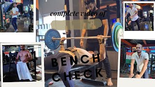 Bench Check ✅️ after long time ⌛️ govindsinghbr53 motivation viralvideo [upl. by Eisele]