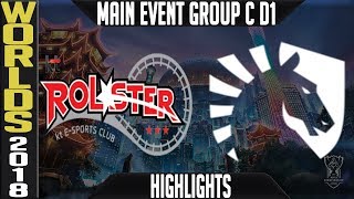 KT vs TL Highlights  Worlds 2018 Group C Day 1  KT Rolster vs Team Liquid [upl. by Rodnas]