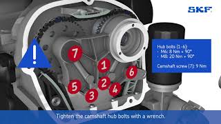 Tutorial  How to replace the SKF Timing chain kit VKML 81309 [upl. by Aibara]