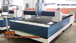 XM 3015 Sheet Metal Fiber Laser Cutting Machine display [upl. by Gasparo]