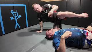 guillotine from side control [upl. by Kailey]