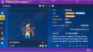 Hawlucha  Solo  7 Star Serperior Raid  Pokemon ScarletViolet [upl. by Hedve]