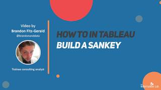 How to in Tableau in 5 mins Build a Sankey Chart [upl. by Ladonna2]