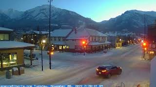 Canmore Alberta Canada Live Cam Time Laps [upl. by Zere904]