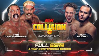 WWE 2K24 The Outrunners Vs Top Flight  AEW Collision 11924 [upl. by Madid]