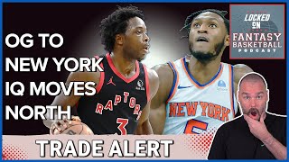 NBA Fantasy Basketball Winners amp Losers in AnunobyQuickley Trade NBA fantasybasketball [upl. by Inoj]