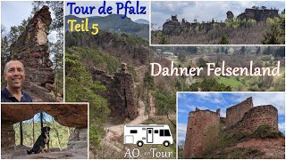 Wohnmobil Tour de Pfalz Teil 5 Finale Dahner Felsenland amp Stellplatz am Badeparadies [upl. by Sirovaj41]