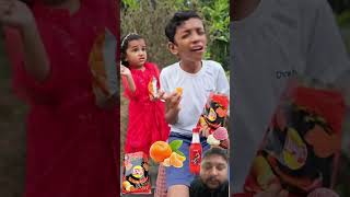 dekho dekho Le Orange string and ice cream Kon Kon Khayegashorts trendingshorts [upl. by Inod]