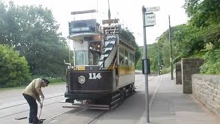 Trams BeamishMuseum [upl. by Ennayd]