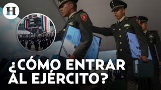 Heroico Colegio Militar Estos son los requisitos para entrar y el sueldo que tendrías al egresar [upl. by Michigan406]