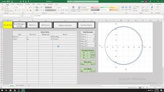 Automatic 3D Mohrs Circle  Stress Transformation Calculator Excel VBA [upl. by Gorlicki]