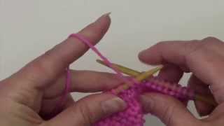 Learn to Knit Continental Style  Tutorial  Knitting Blooms [upl. by Albright]