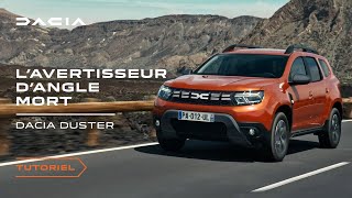 Dacia Duster  Comment utiliser l’avertisseur d’angle mort  FR [upl. by Lurlene]