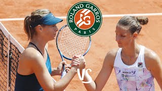 Sharapova vs Pliskova  2018 Highlights [upl. by Sedberry]