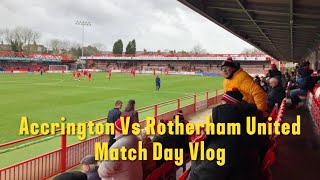 Accrington Stanley 12 Rotherham United Vlog  201920 [upl. by Acinomad24]