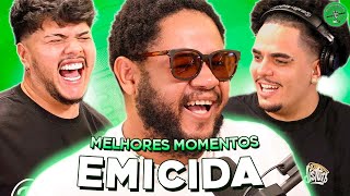 EMICIDA NO PODPAH  MELHORES MOMENTOS [upl. by Kobylak]