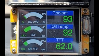 ESP32 OBD2 Gauge ep2 [upl. by Bud]