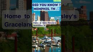 USA City Tour 🏙️ USA Cities Unveiled  Memphis TN 🎵 [upl. by Soloman]