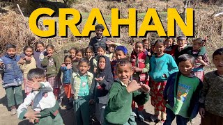 A day in GRAHAN VILLAGE KASOL 2022  Grahan Village Vlog  Snowfall in Grahan [upl. by Arhoz]