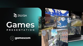 Zilliqa Gaming  Gamescom Games Presentation [upl. by Enyamert]