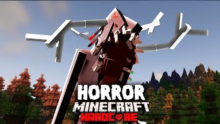 Surviving a WENDIGO in Hardcore Minecraft From the Fog [upl. by Einahpet]