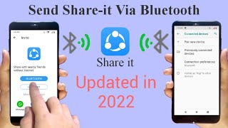 how to send share it via bluetooth in 2022 updated [upl. by Voss]