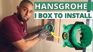 Tips en trucs bij het inbouwen van Hansgrohe IBox universeel inbouwdeel [upl. by Annahsor]