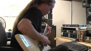 Darkane  studio report pt 4 Recording the rhythm guitars [upl. by Jaynell241]