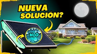 NUEVO PANEL SOLAR PRODUCE HIDRÓGENO VERDE BARATO EN CASA [upl. by Htbazile]