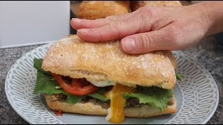 Sándwich de milanesa  Recetas Julieta [upl. by Xylon]