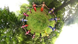 360° Odissi dance  Krishna amp the Gopis in Vrindavan  Braja Raja Kumara [upl. by Nixon]