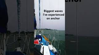 storm cell coming down Clarenceriver ulmarra sarcaexcelanchor sailing woodenboat [upl. by Aisan]