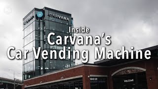 How does Carvanas car vending machine work [upl. by Aiket12]