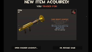 TF2 Soldier Mains When they get their australium rocket launcher [upl. by Gnuoy]