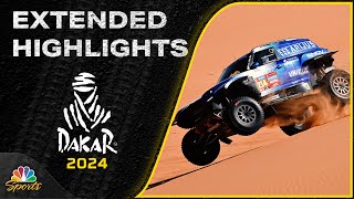 Stage 6 Day 2  2024 Dakar Rally  EXTENDED HIGHLIGHTS  11224  Motorsports on NBC [upl. by Letty]