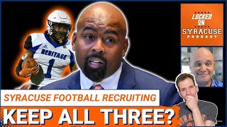 Syracuse Football 2026 Recruiting Checkup  Can Cuse Keep its Commits  Syracuse Orange Podcast [upl. by Uoliram591]