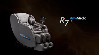 Amamedic R7 LE Massage Chair Feature Video [upl. by Adnilak]