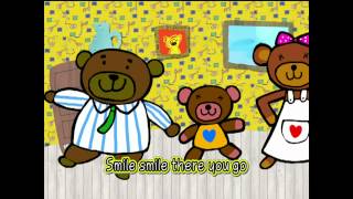 Kids Songs Three bears SingALong Song [upl. by Hecht]