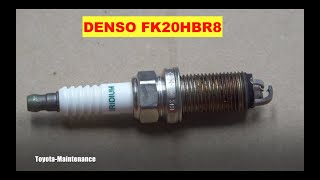 Toyota Denso FK20HBR8 Iridium Long Life Spark Plug [upl. by Emery698]